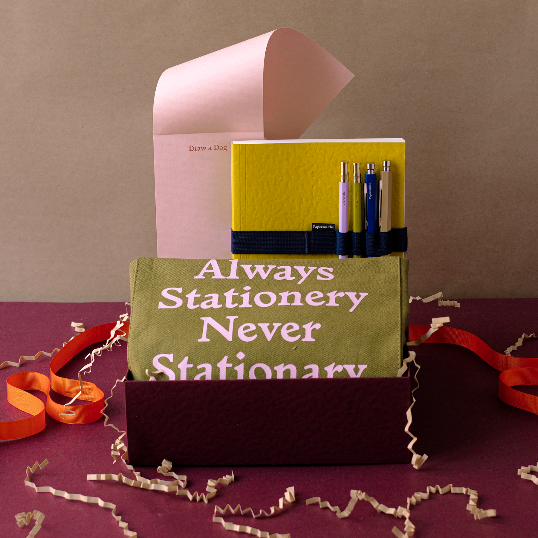 Ultimate Stationery Stash - Limoncello / Ruled Paper