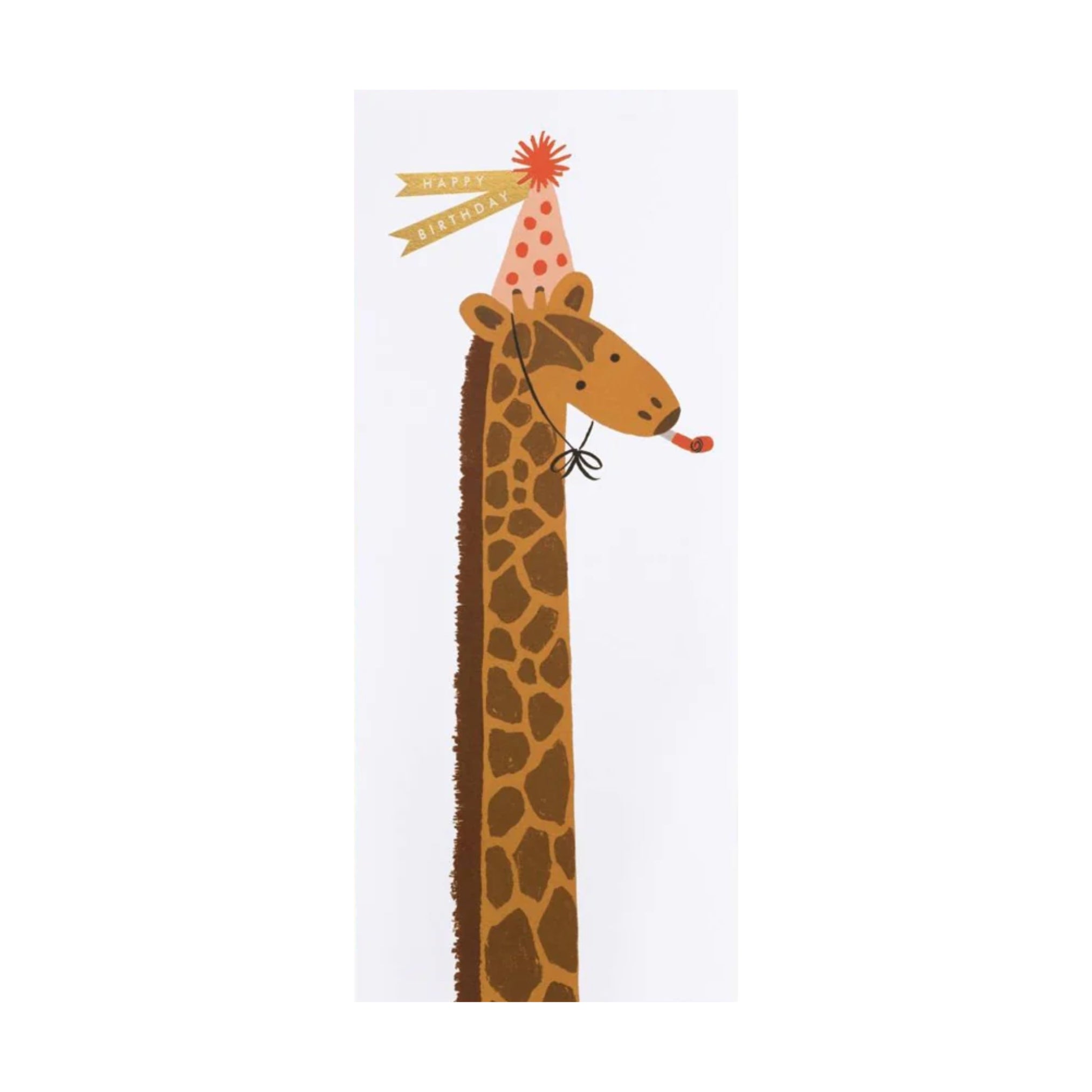 Giraffe Birthday Greetings Card