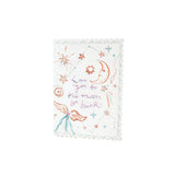 Love you to the moon and back greetings card