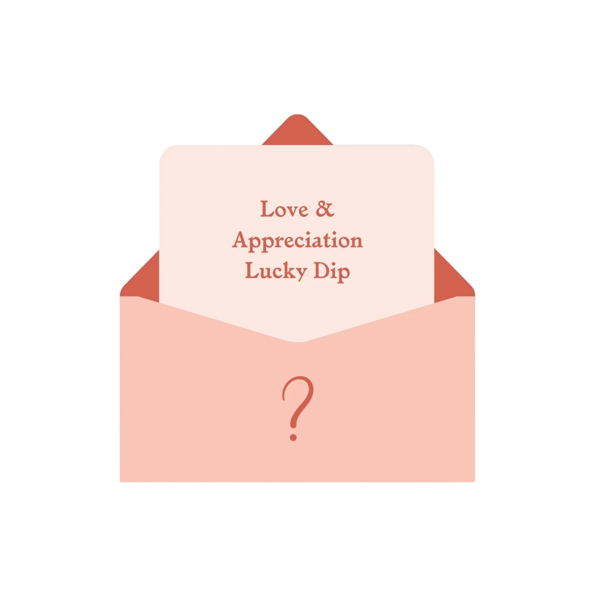 Lucky Dip Set of 10 Greetings Cards for  Love and Appreciation