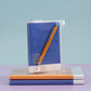 PVC Cover Blue Diary