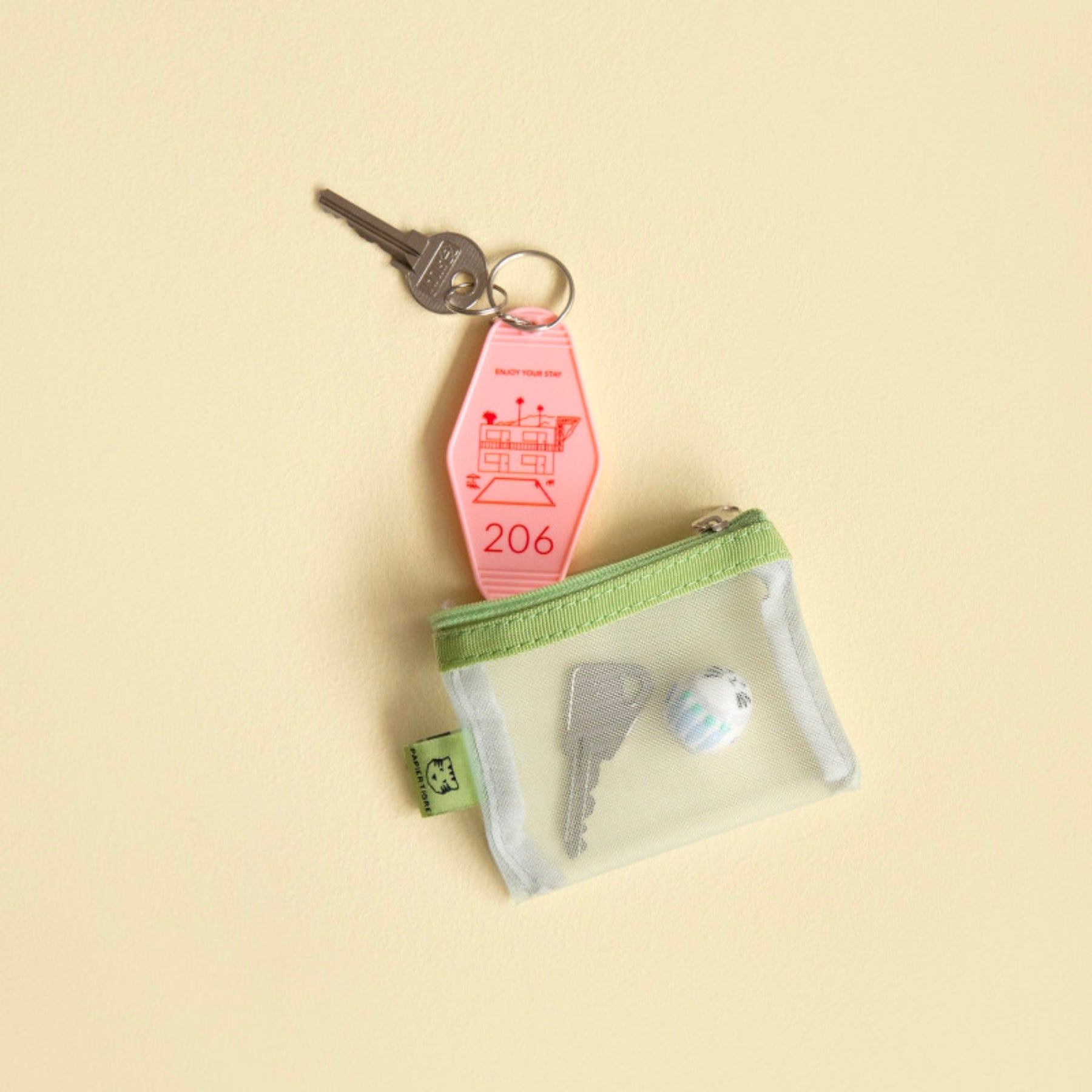Mesh Pouch Extra Small - Olive & Moon