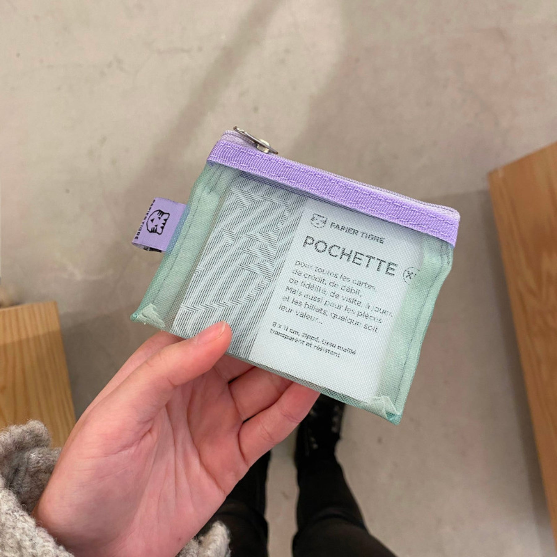 Mesh Pouch Extra Small - Lilac & Mint