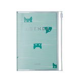 2025 Marks Cats Weekly A6 Diary Green
