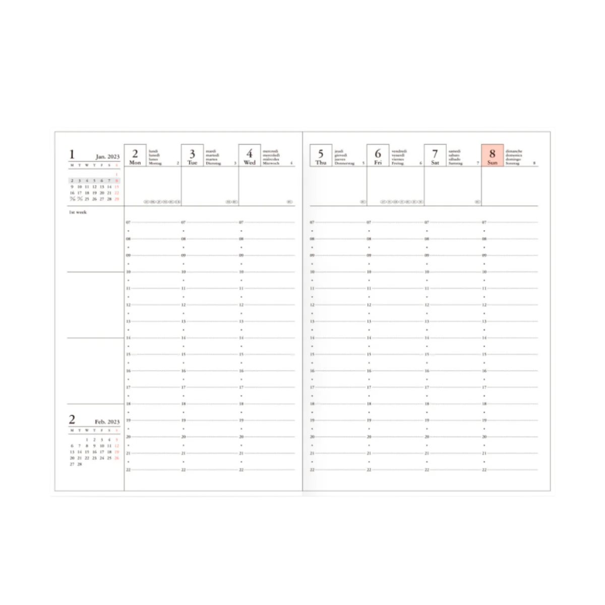 Marks Weekly Diary