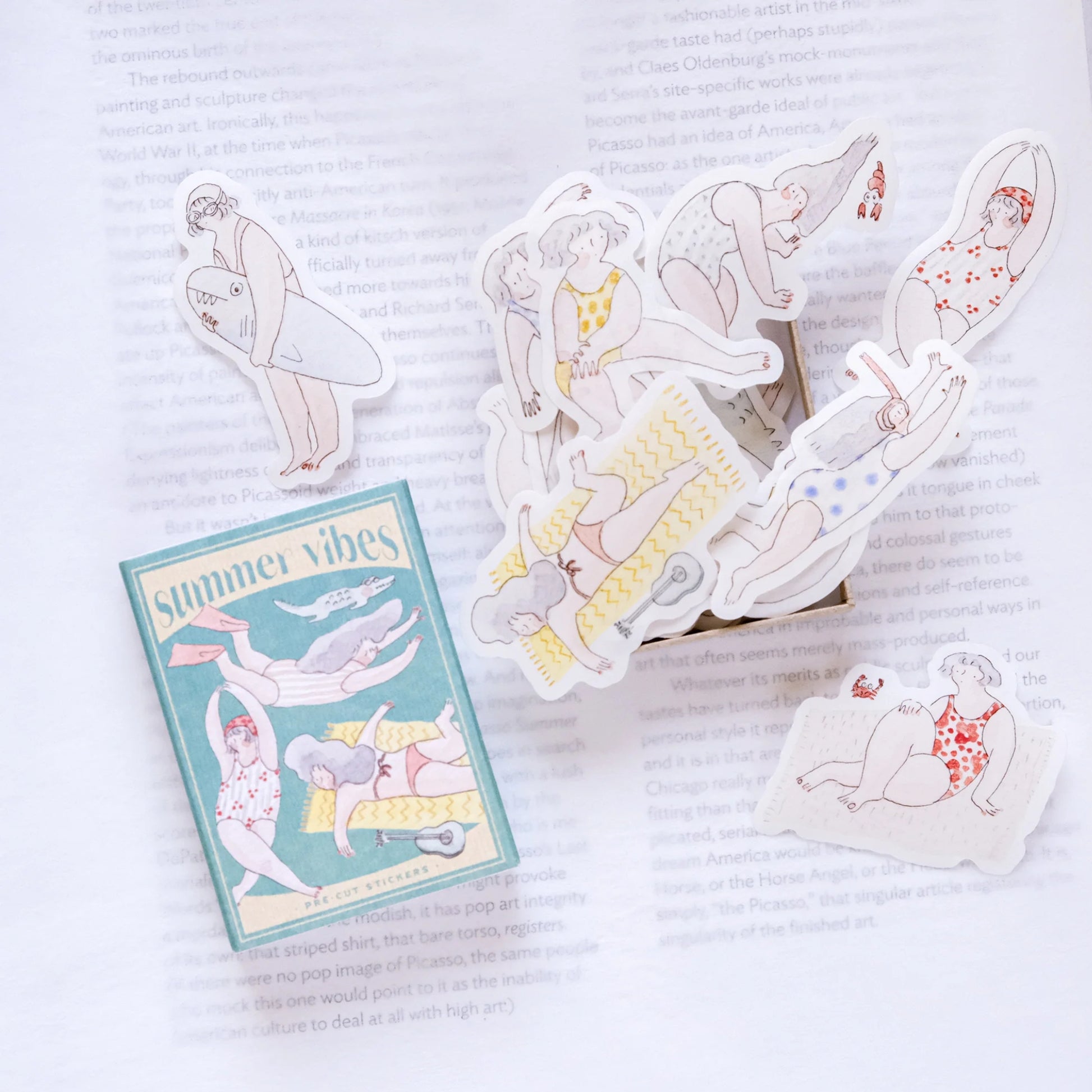 Matchbox Stickers  - Summer Vibes