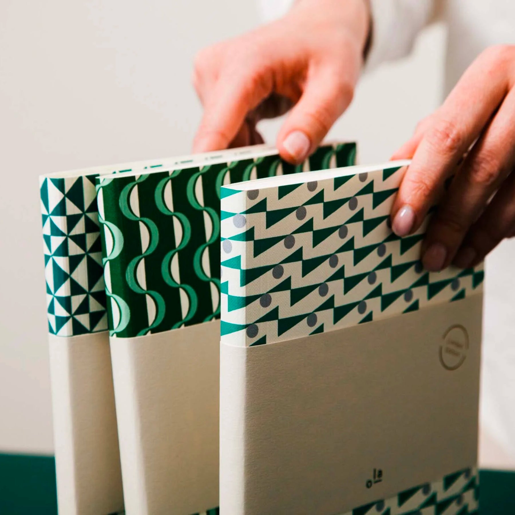 layflat notebook a5 dot grid