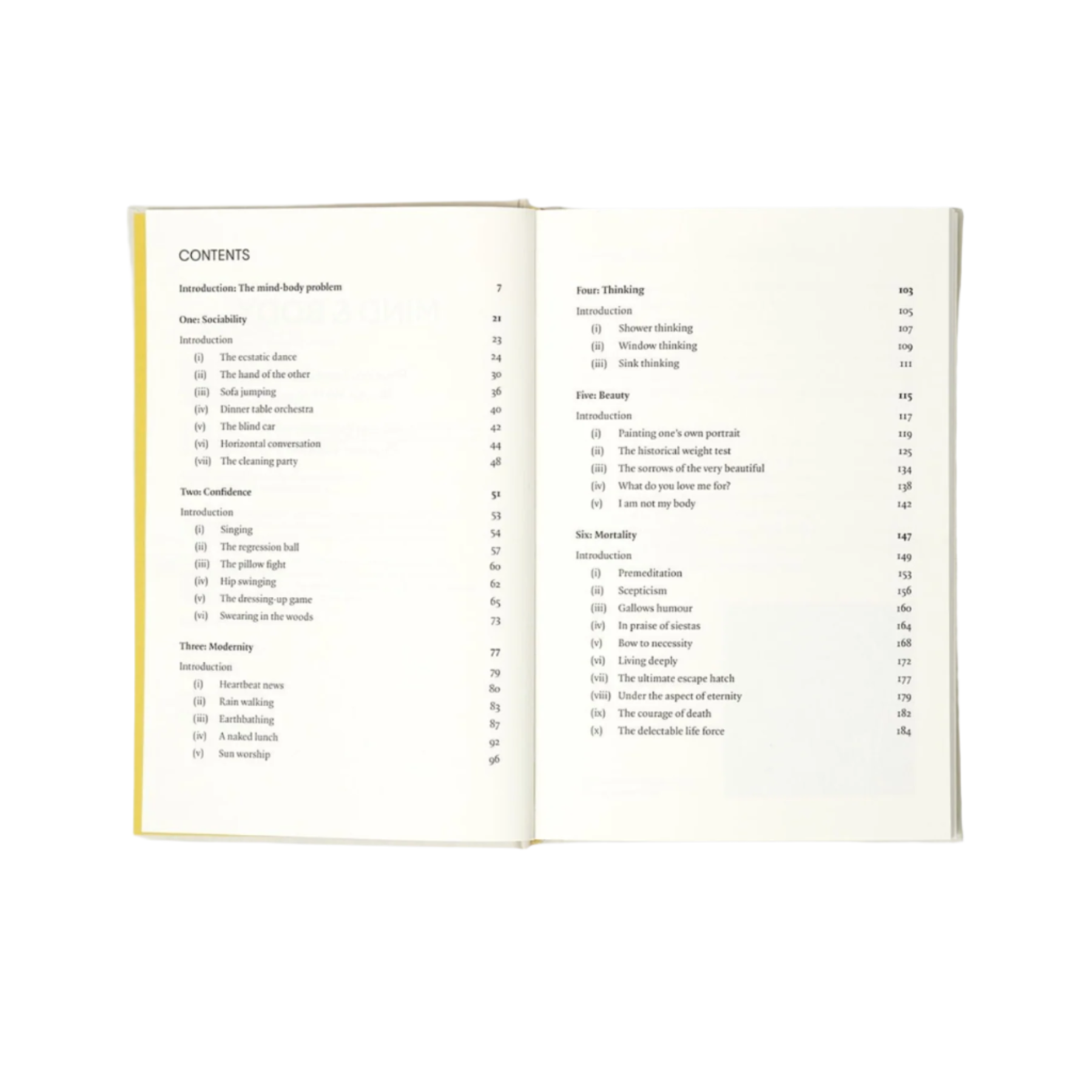mind and body book