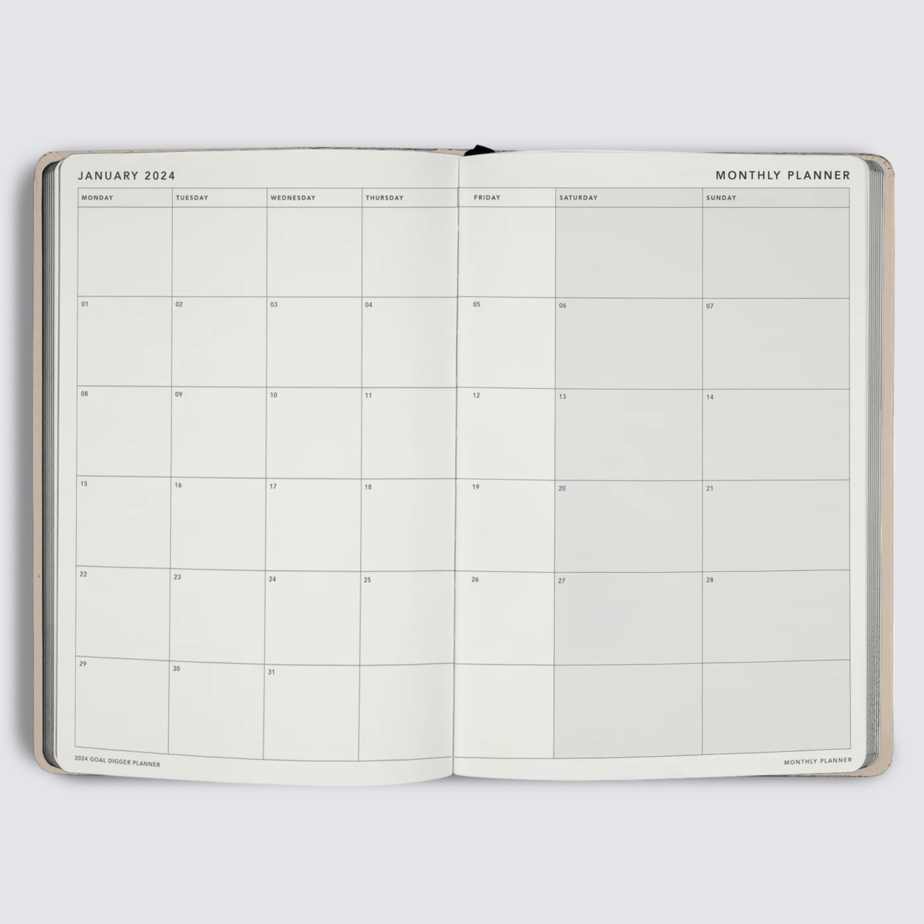 MiGoals Goal planning daily diary 2024