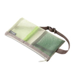 Green book band pen case