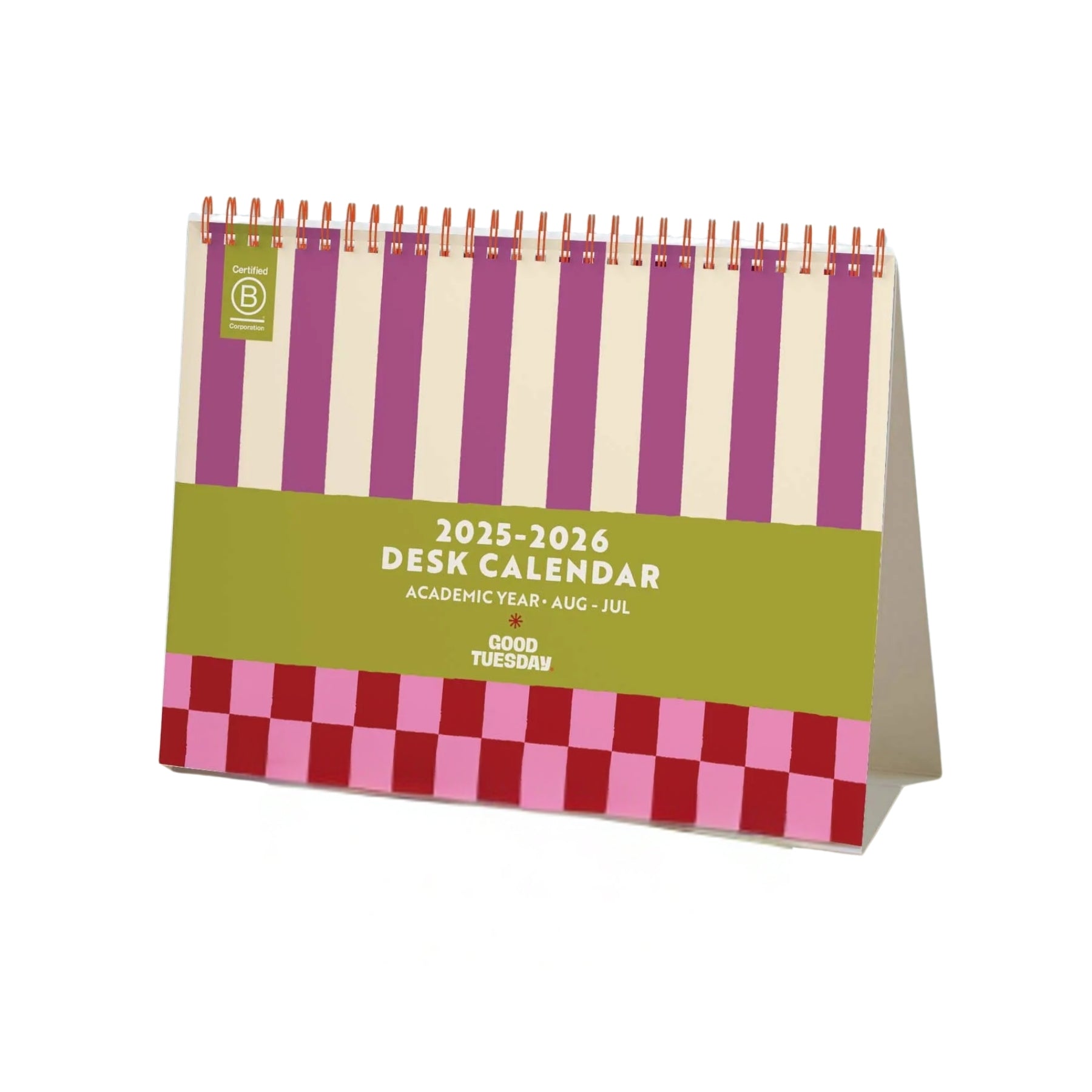 Monthly 2025 - 2026 Academic Desk Calendar 