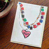 Mum Necklace Card