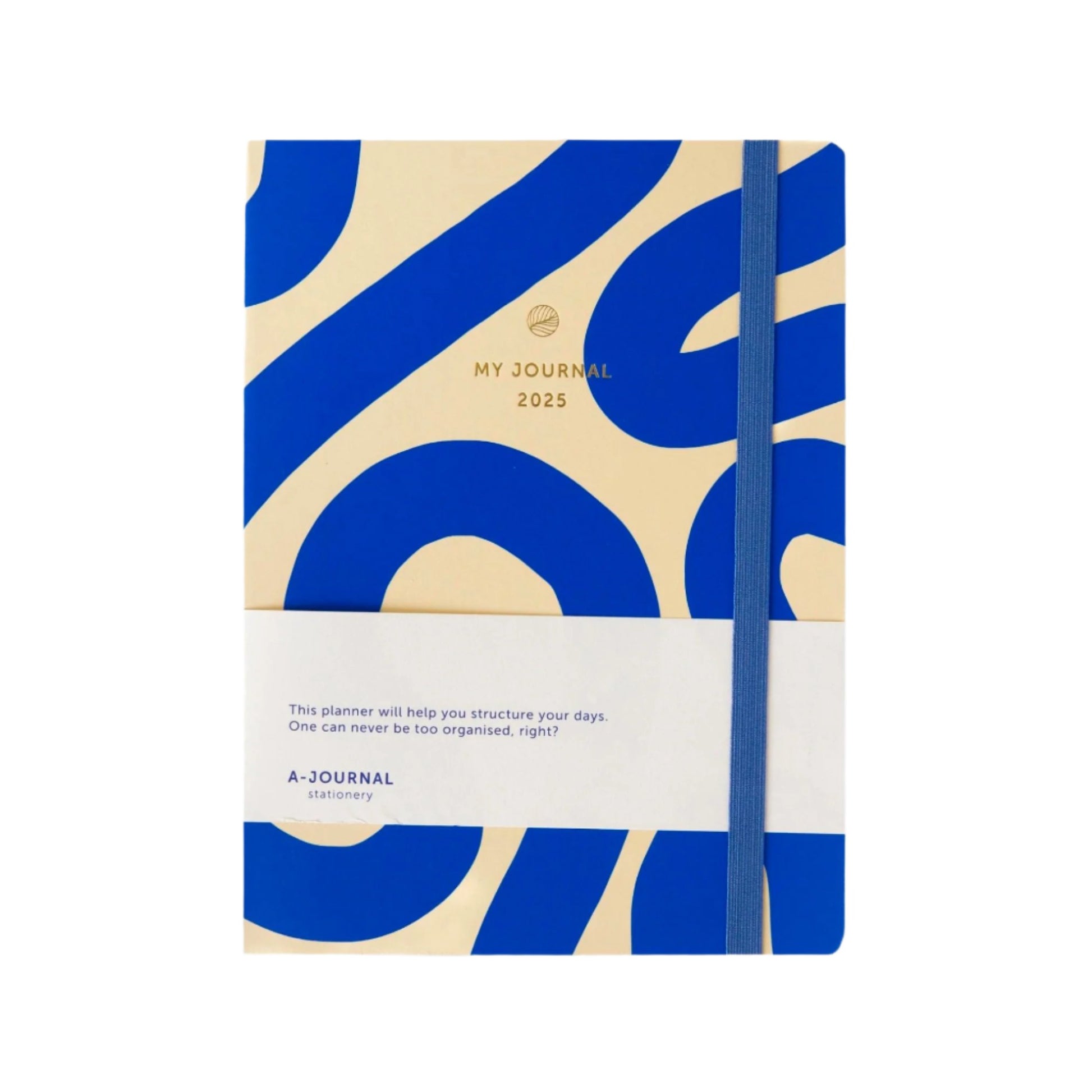 2025 My Journal Weekly Diary - Flow Blue