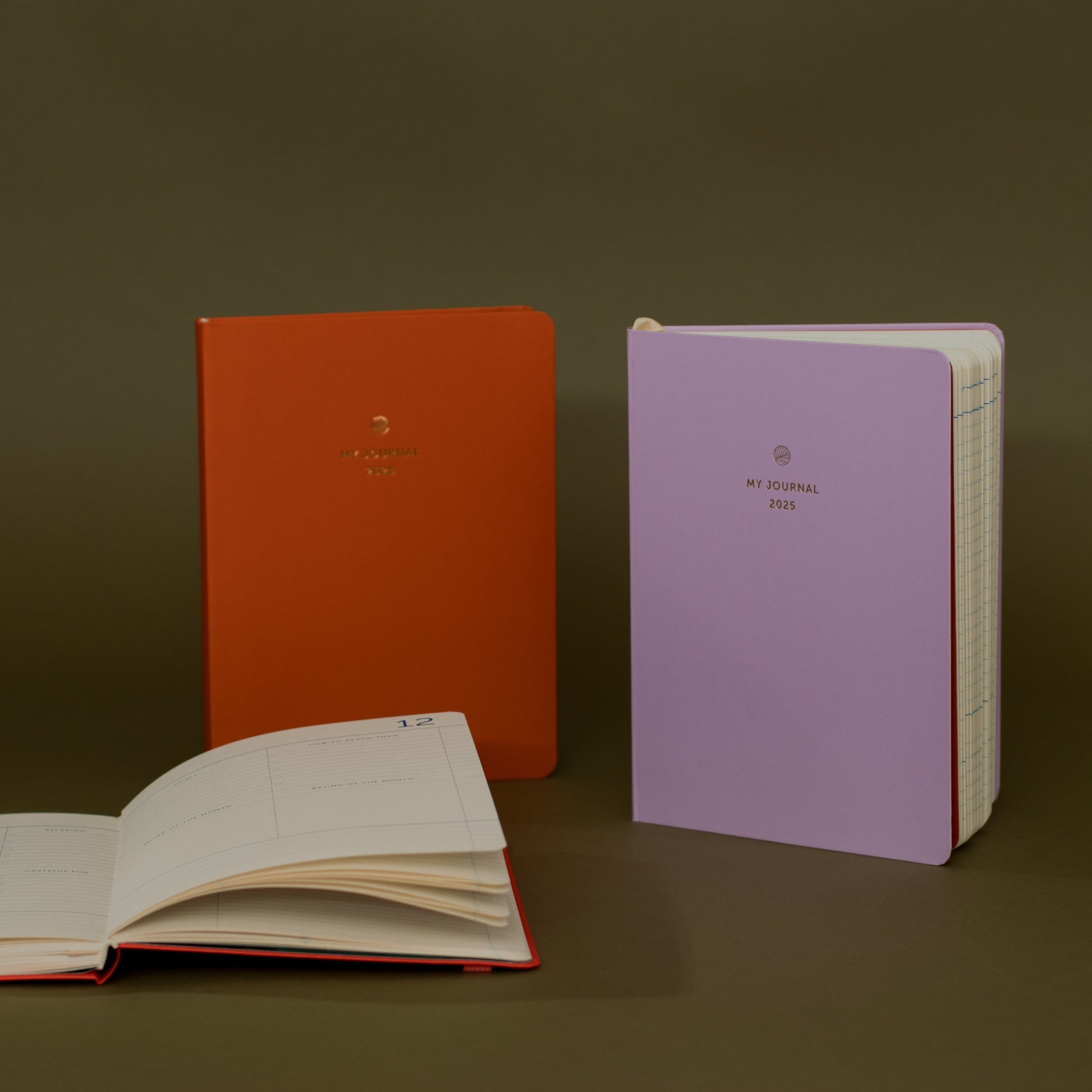 2025 My Journal Weekly Diary - Terracotta