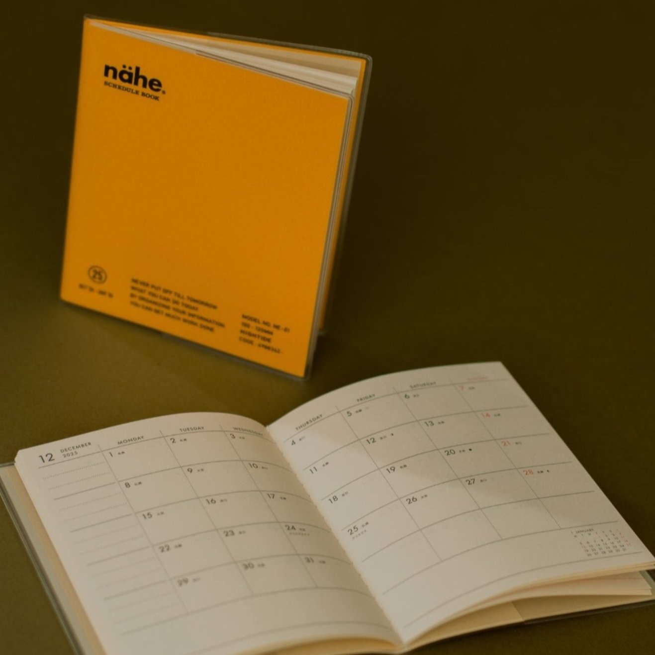 2026 Nahe Pocket Monthly Diary