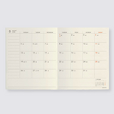 pocket monthly planner 2024 nahe