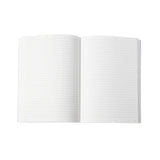 notebook with lines