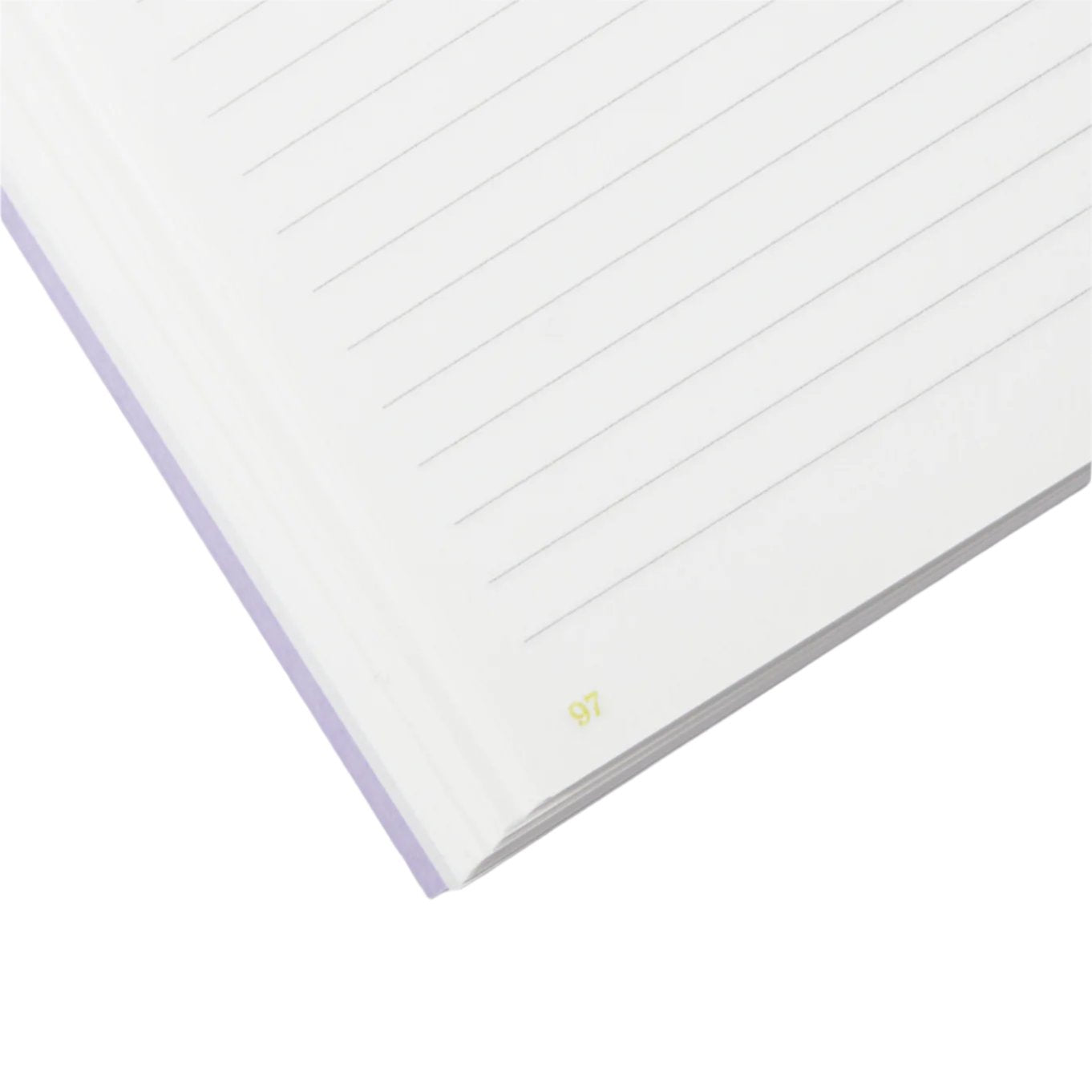 lined notebook
