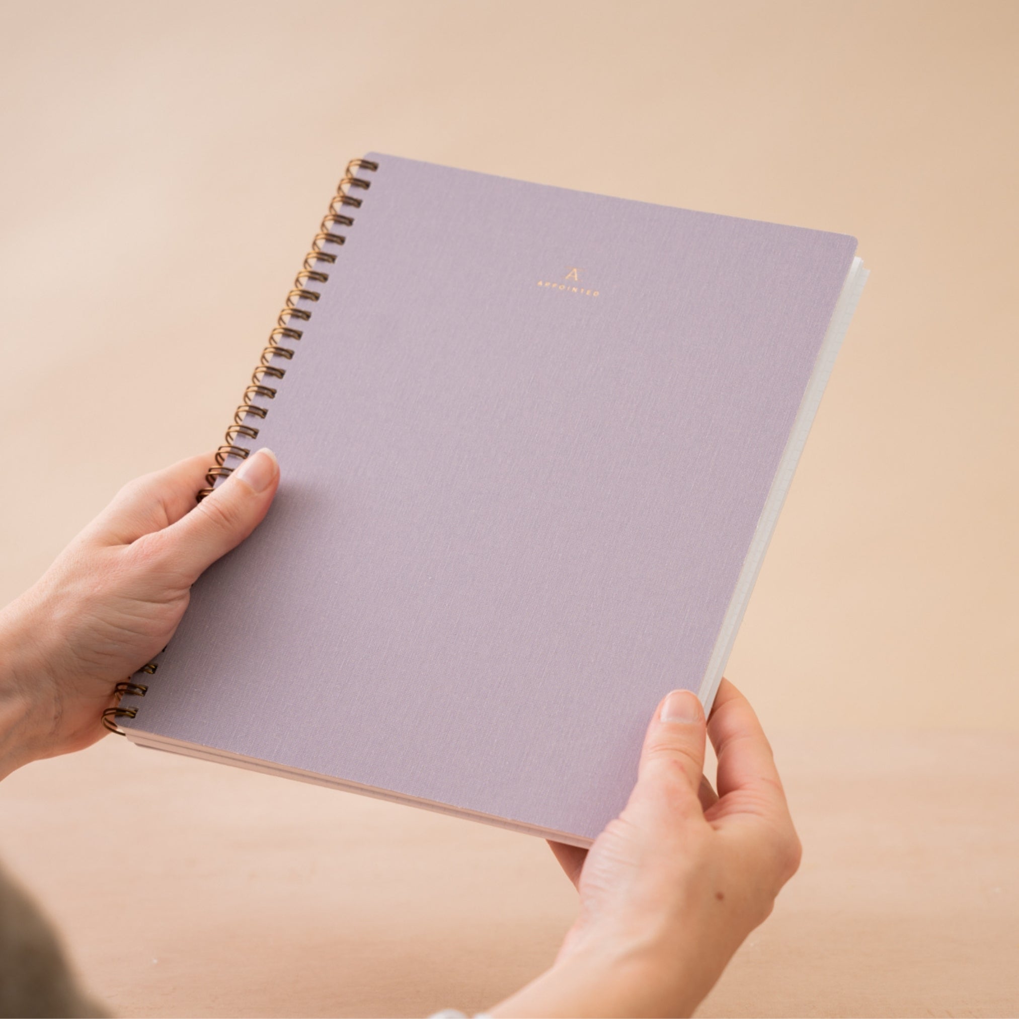 Notebook in Lavender Grey
