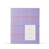 Notem notebook lilac large check design