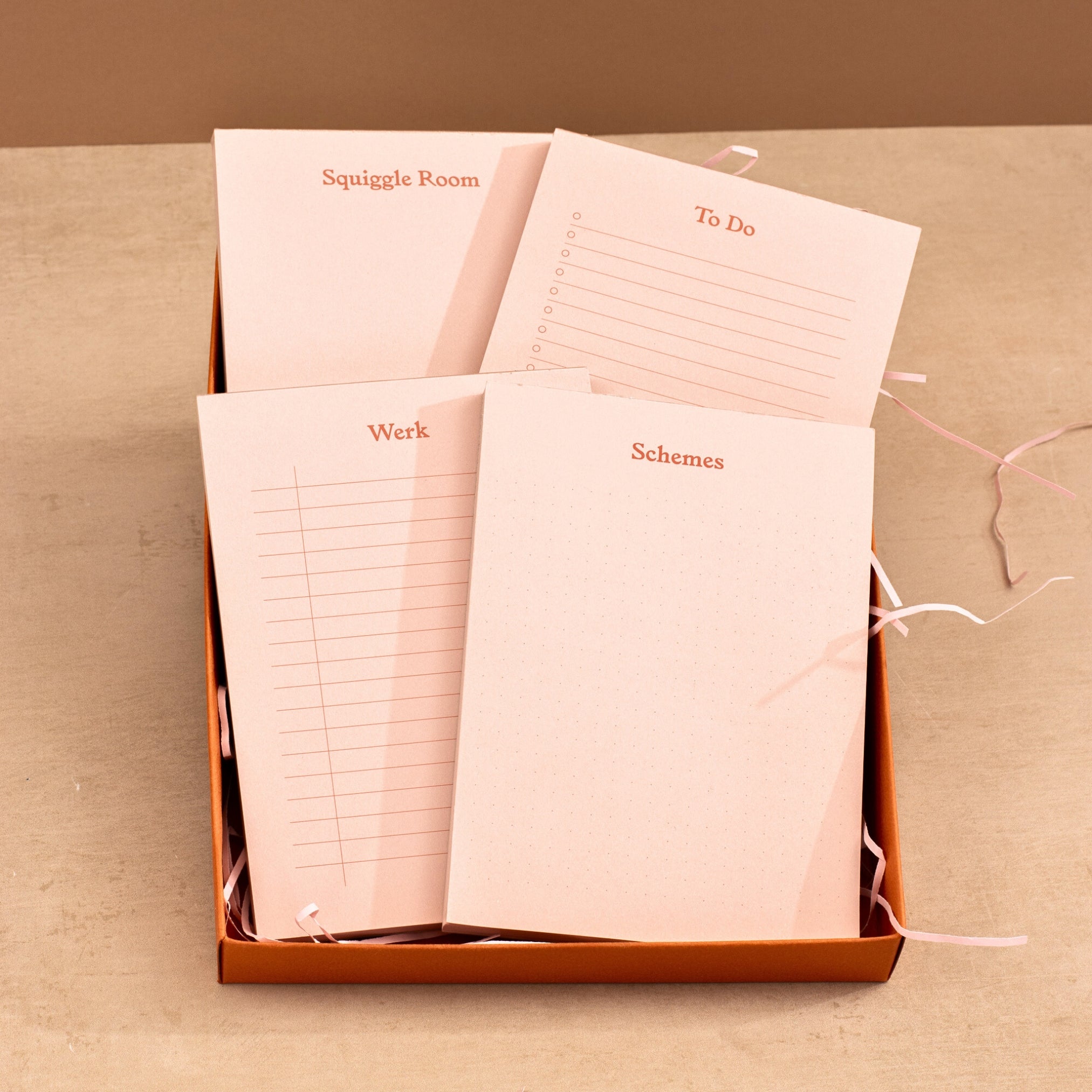 Note pad gift set