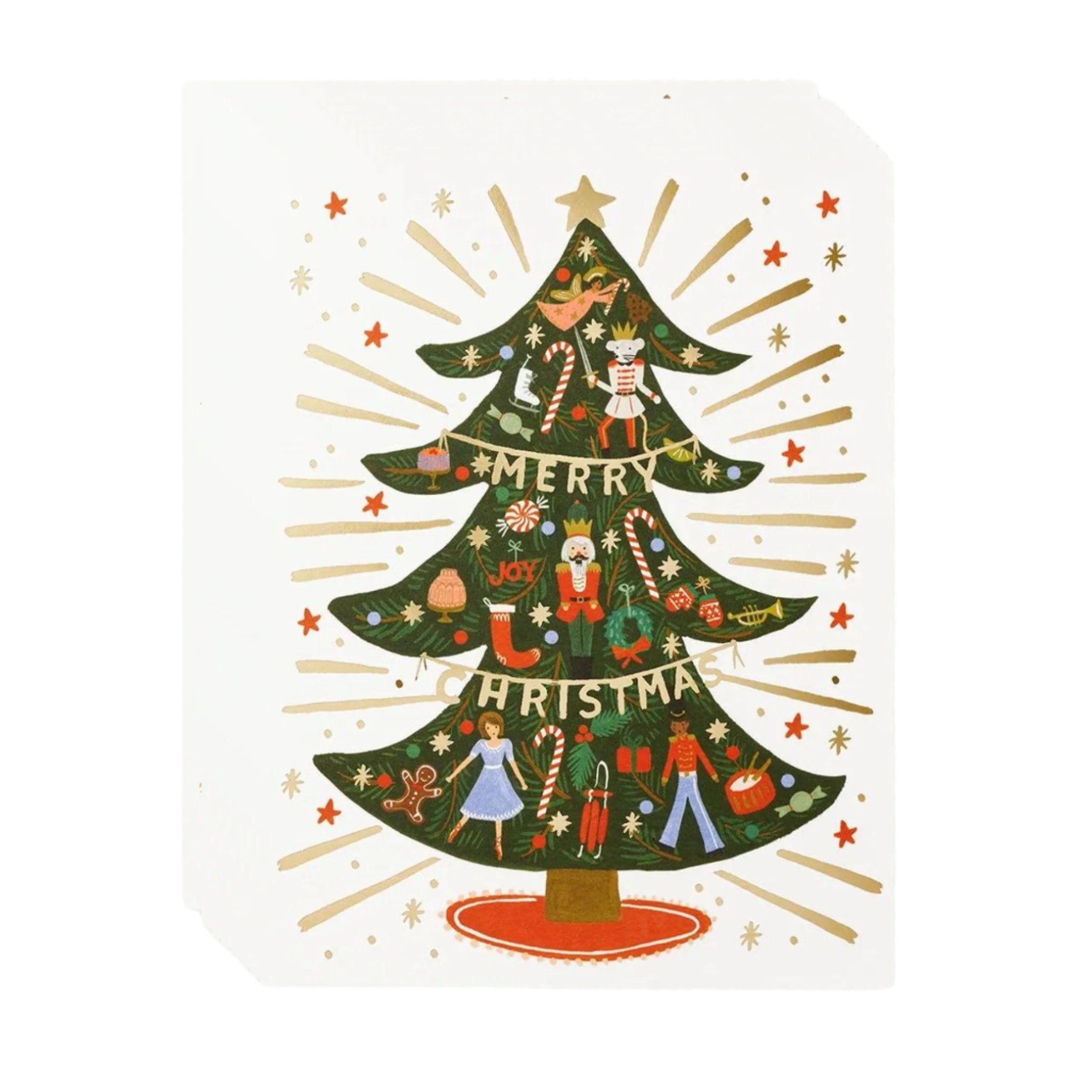 Merry Christmas nutcracker card set