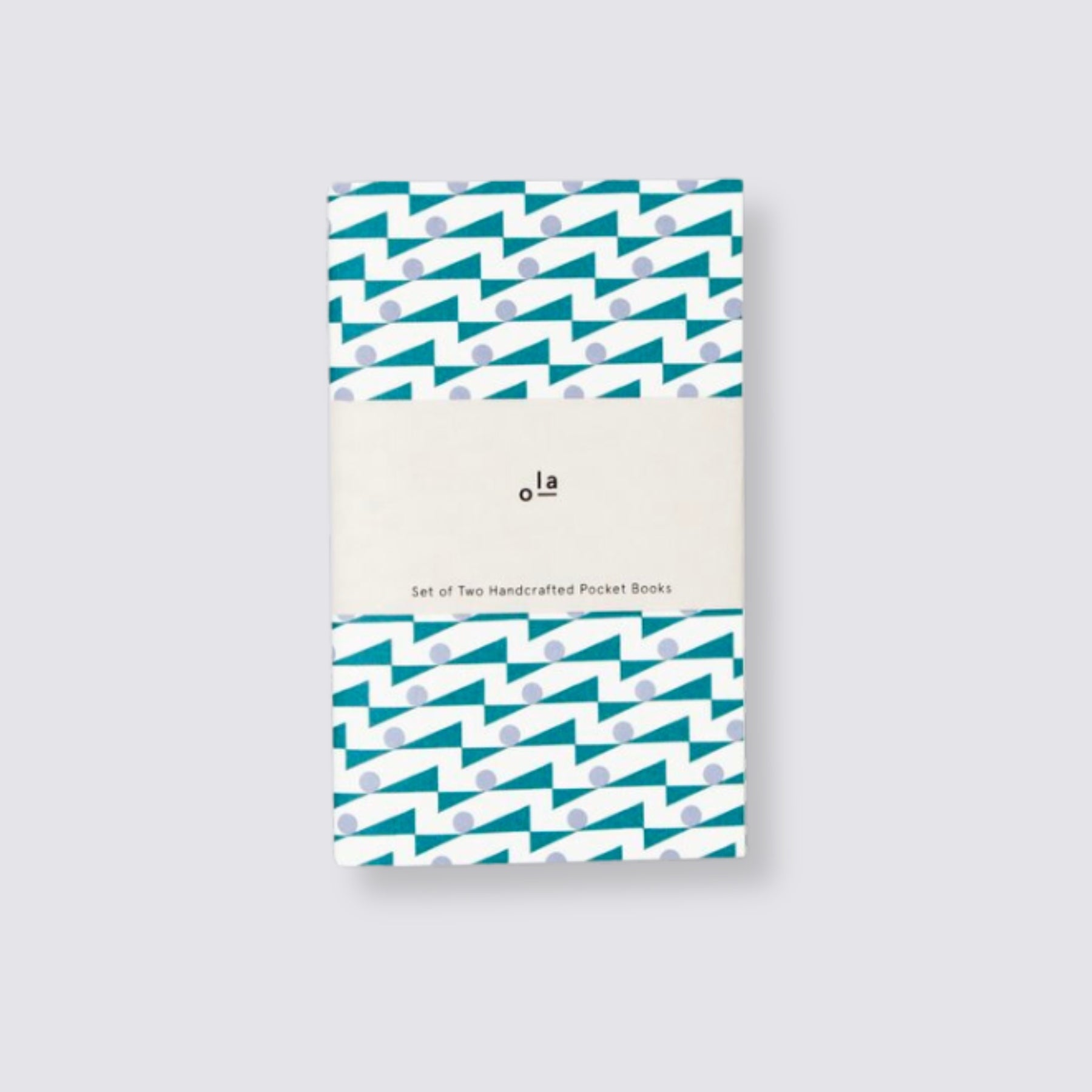 two handmade notebooks