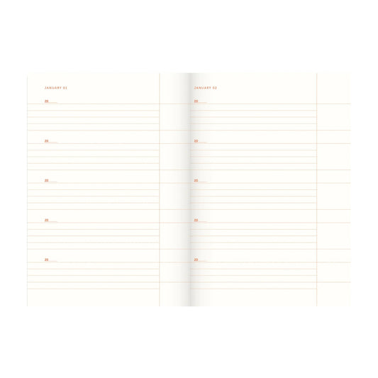 One Line A Day Journal – Linen