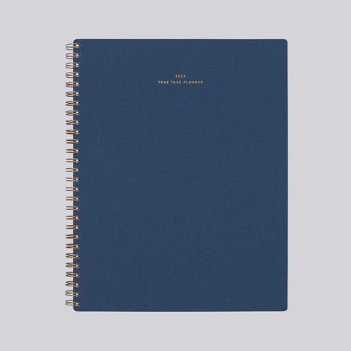 2025 Year Task Planner - Oxford Blue