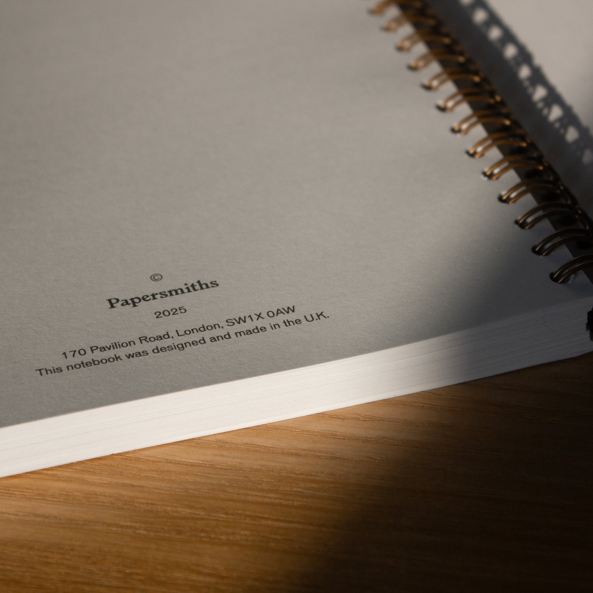 Wiro Bound Notebook - Ocean Algae