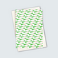 Patterned Card - Enid Print in Pink & Green