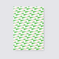 Patterned Card - Enid Print in Pink & Green