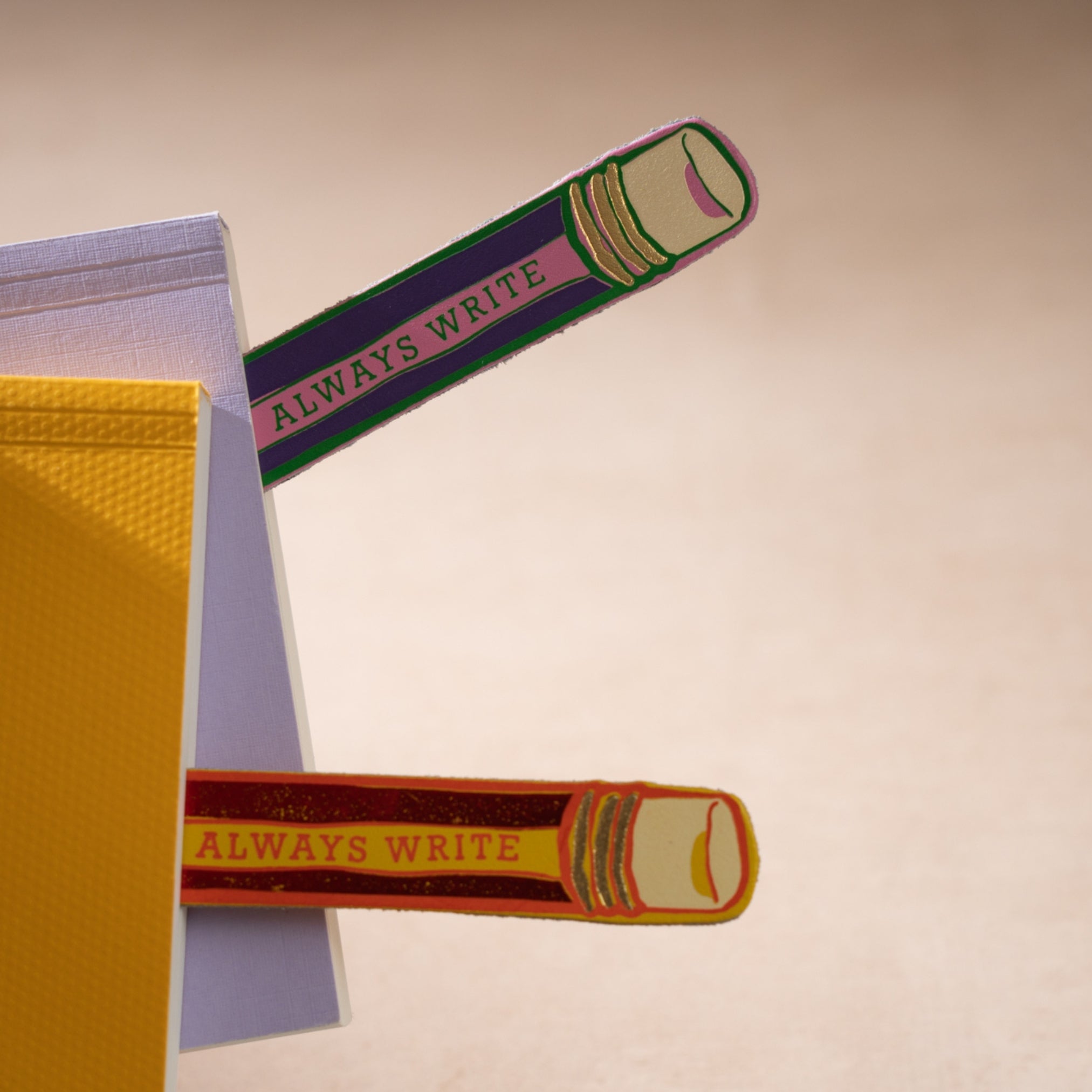 Pencil Shape Leather Bookmarks ARK