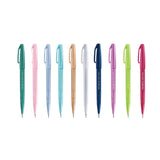 Brush sign pen pastel set