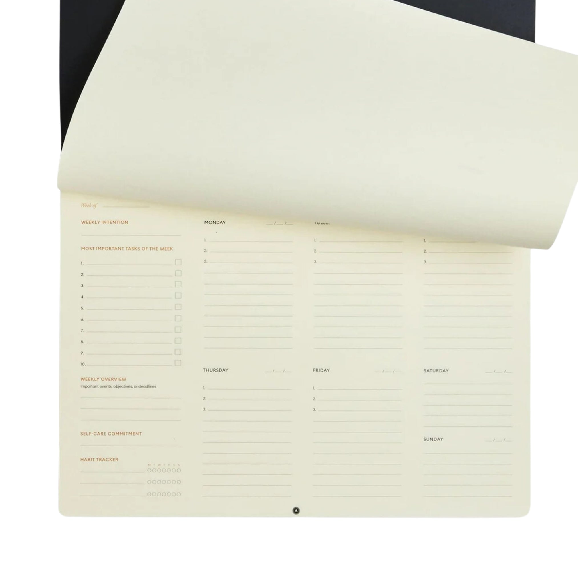 Productivity Weekly Desk Pad
