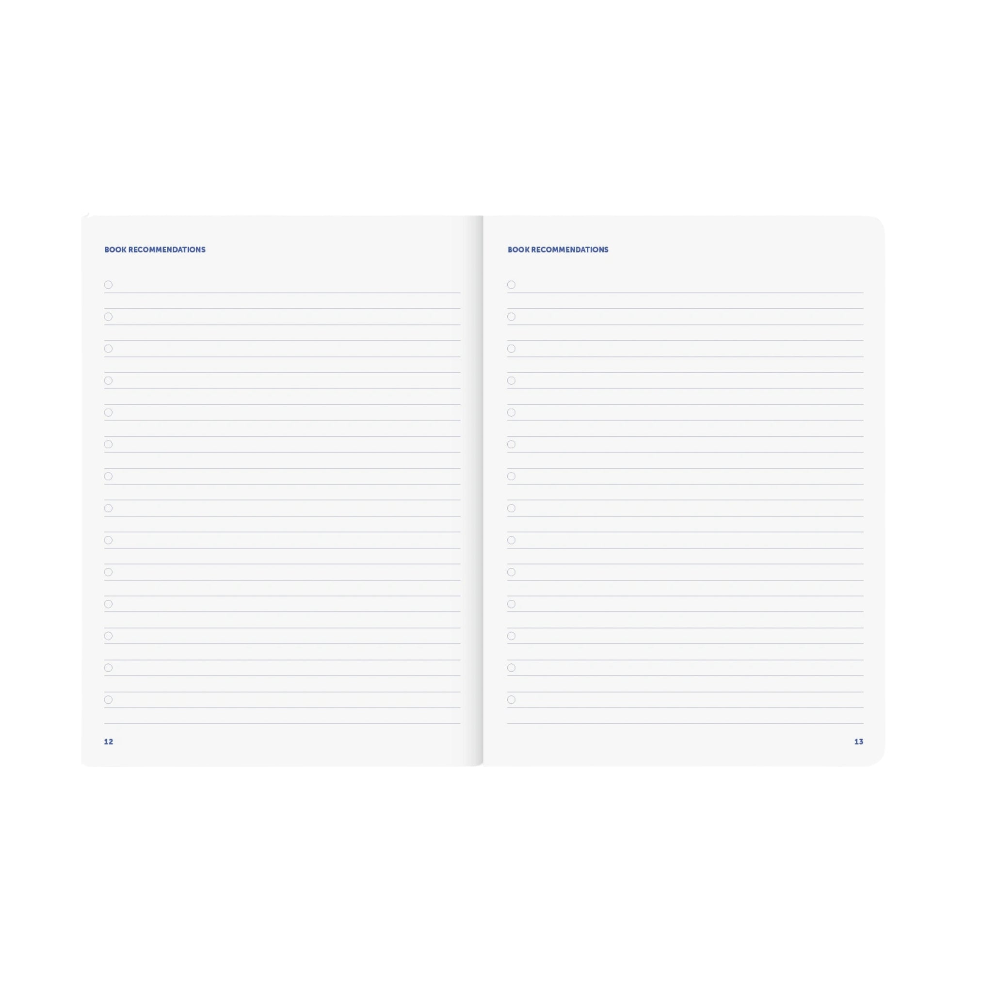 Journal for Documenting your reading