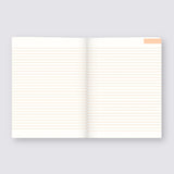 ruled notebook