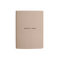 Beige a6 notebook
