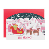 Santa Rooftop Card