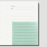 travel planning diary