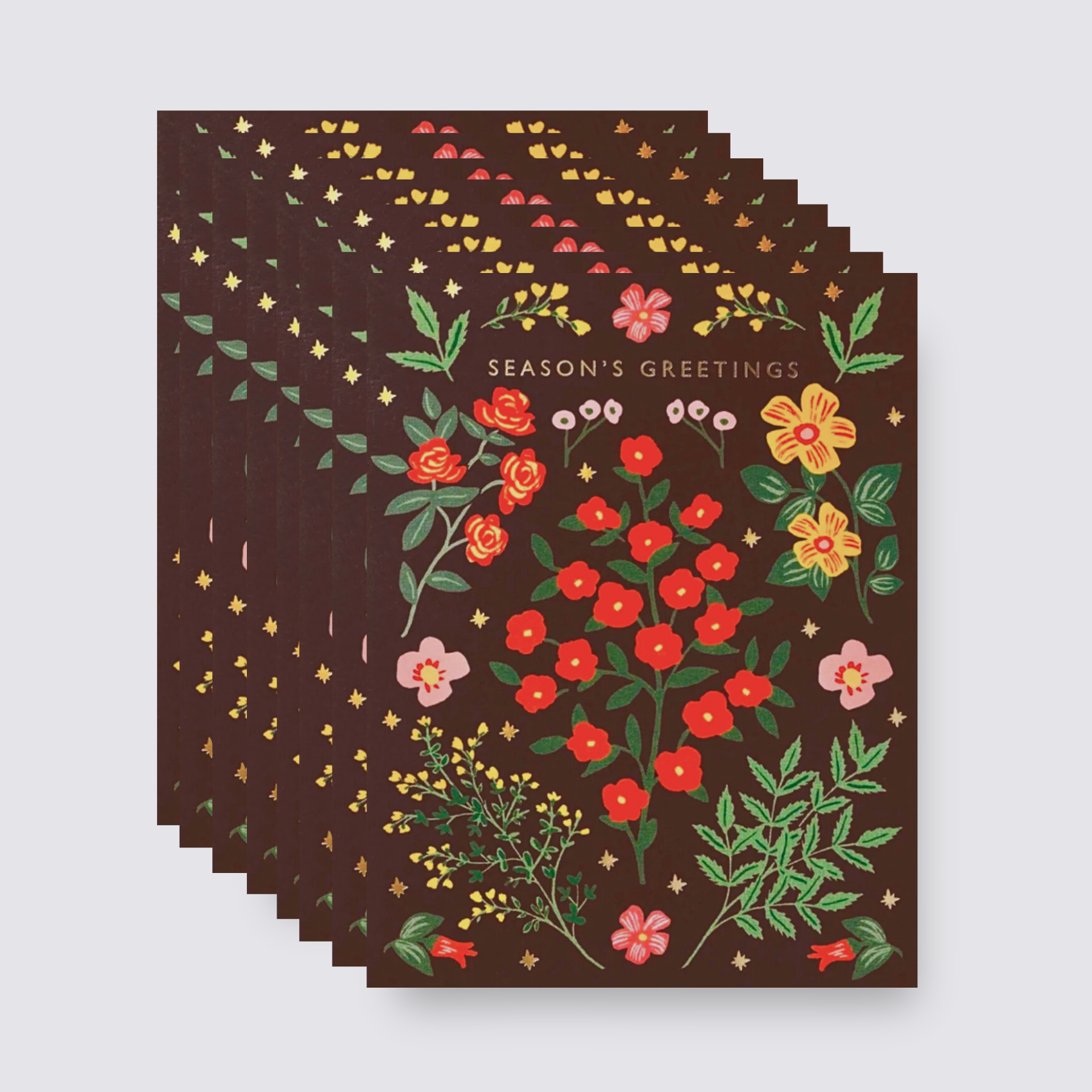 Christmas card sale set