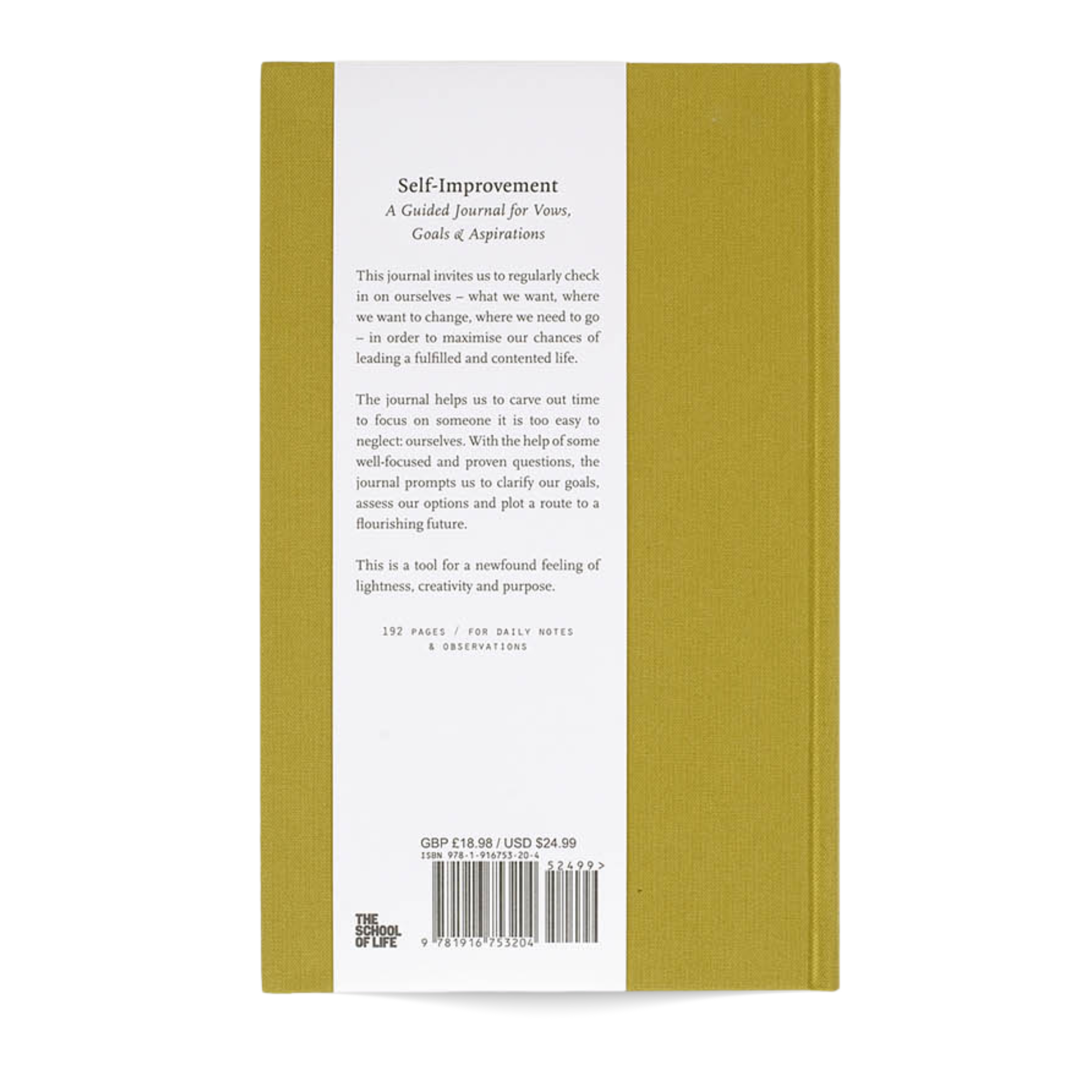 The School Of Life - Self Improvement Journal