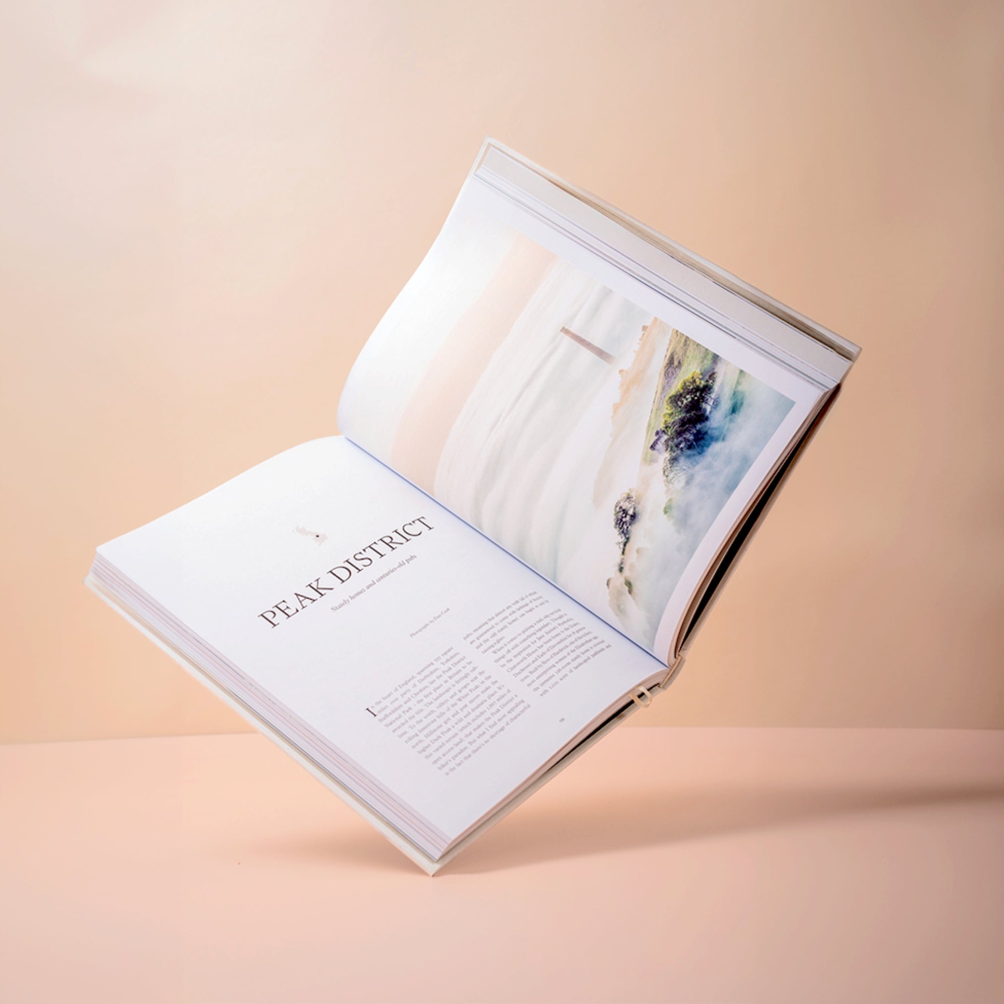 picturesque travel in britain book featuring the lake district