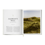Book of places to visit in britain featuring Hadrian's wall