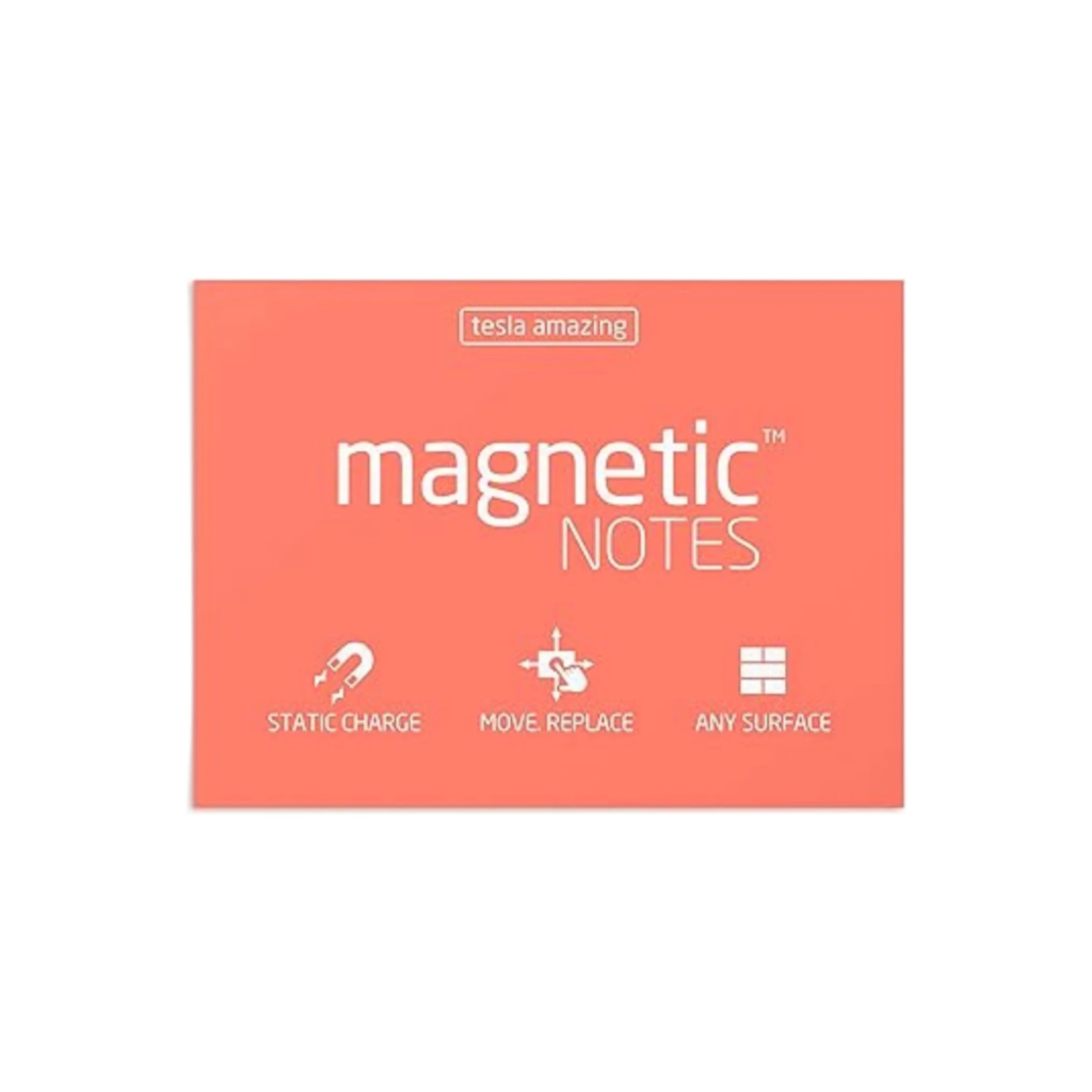 Coral Small Magnetic Notes 