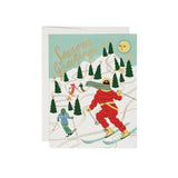 seasons greetings card with envelope