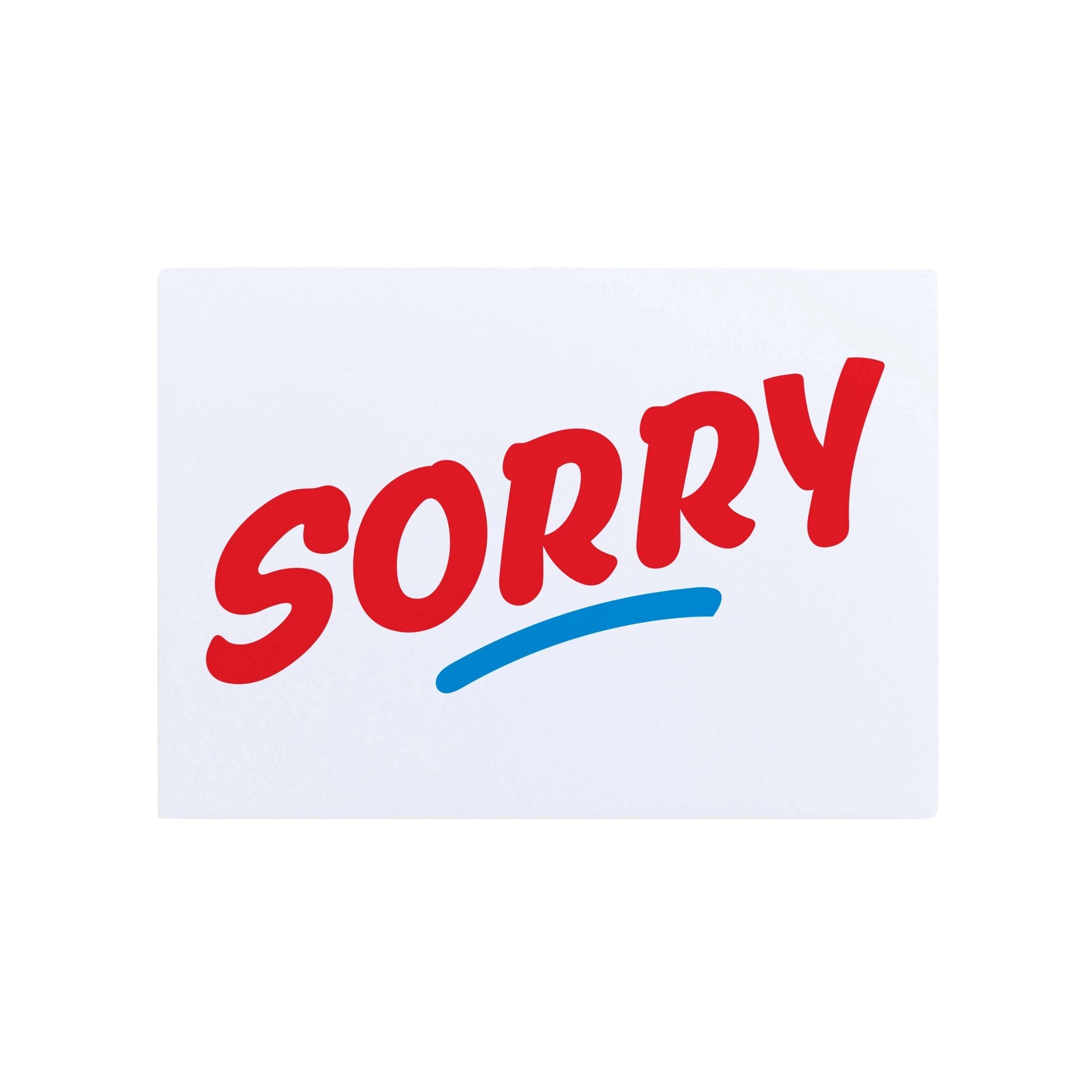 Sorry Greeting Card Crispin Finn