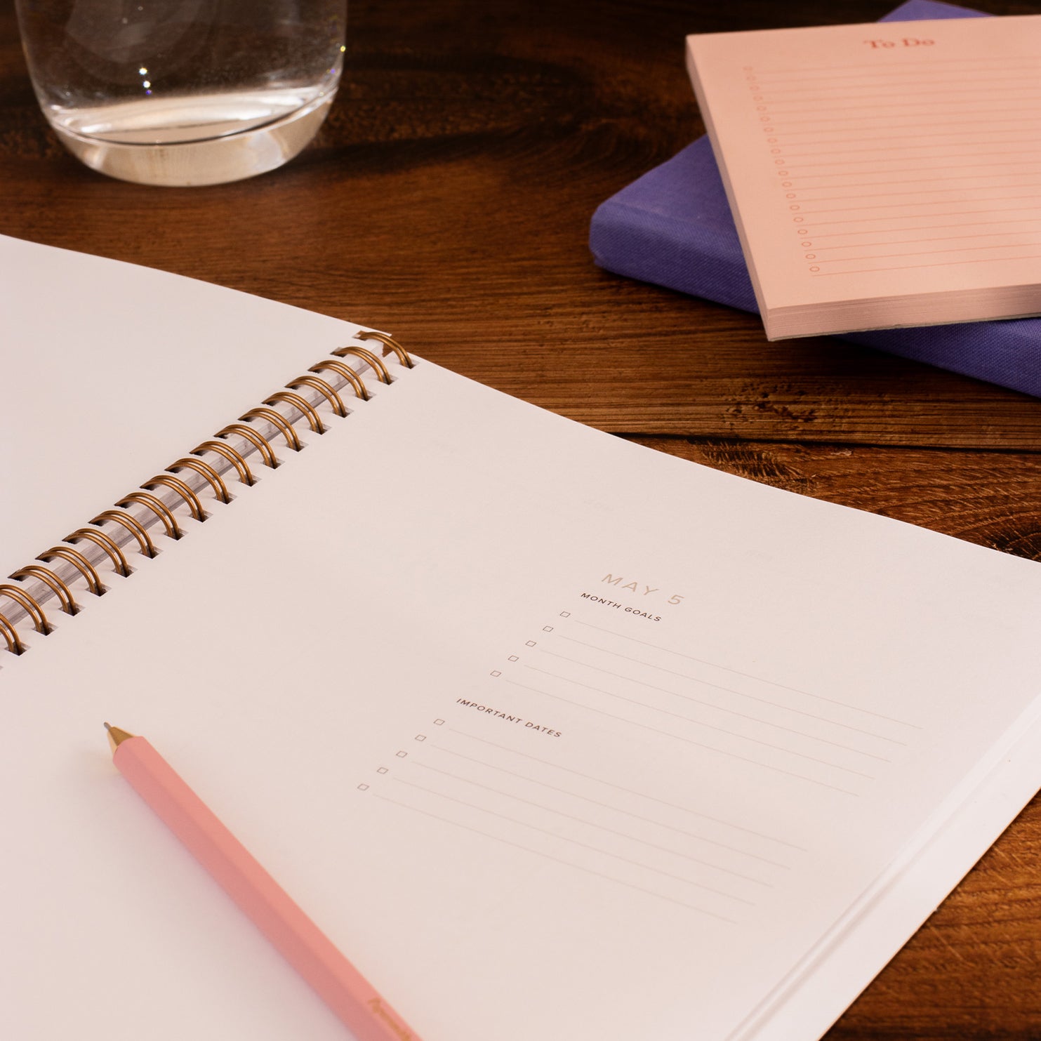 Diary Month Checklist