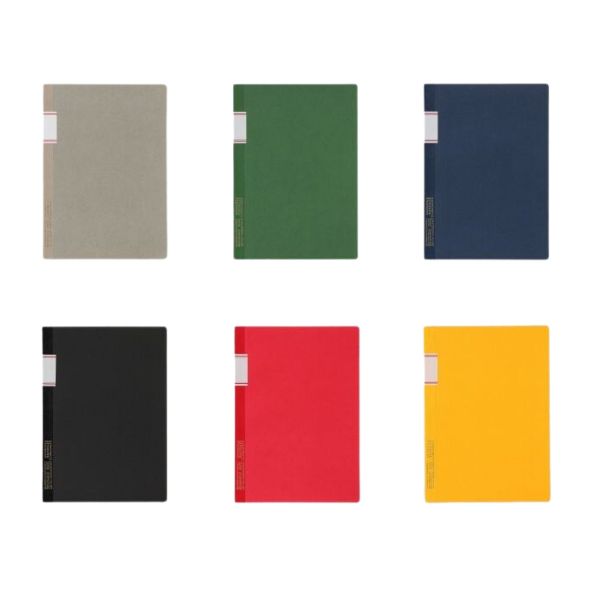 Vintage Notebook Ruled - Black