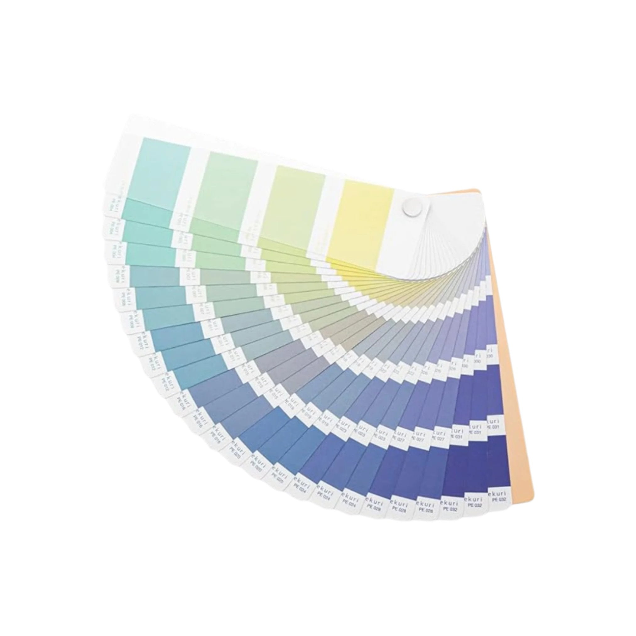 Swatch Card Stickers Peacock
